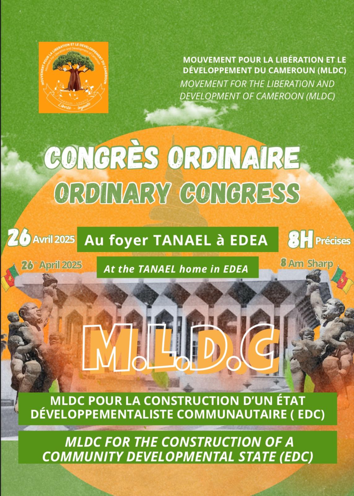 Bannière du Congrès